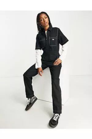 Dickies Florala - Tuta nera