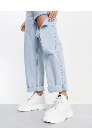 Buffalo Vegan Corin - Sneakers bianche con plateau