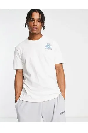 adidas Adventure - T-shirt bianca con stampa grafica di orso polare