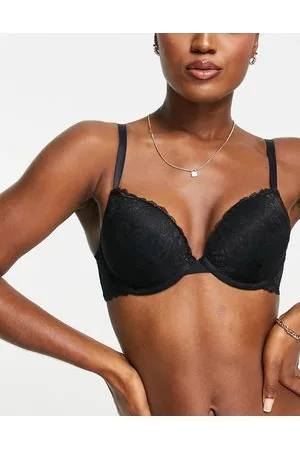 Lindex Linnea - Reggiseno scollo profondo effetto super push up in pizzo