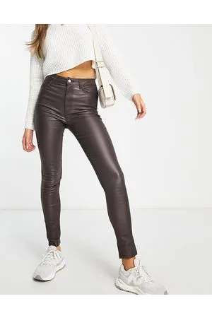 New Look Jeans spalmati scuro push-up modellanti super skinny a vita alta