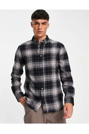 French Connection Camicia di flanella a maniche lunghe multicolore a quadri