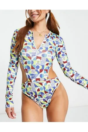 Daisy Street Active - Body con zip corta