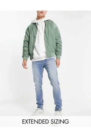 ASOS Jeans skinny con lavaggio chiaro vintage