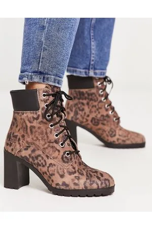 Timberland Allington - Stivaletti stringati da 6" con stampa leopardata