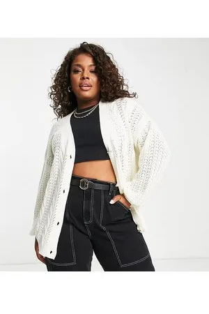 In The Style X Jac Jossa - Cardigan in maglia color crema