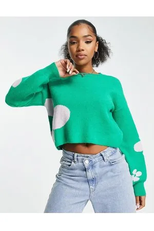 QED London Maglione con stampa a fiori