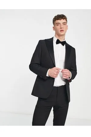 Harry Brown Giacca da abito da sera slim fit nera