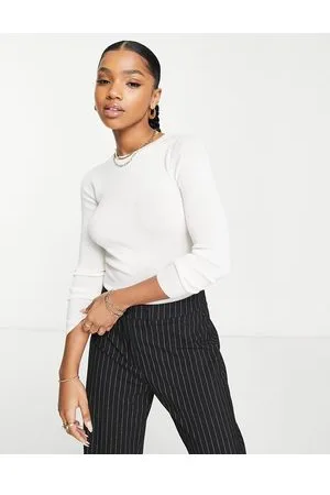 Urban Revivo Top lavorato con maniche lunghe, sporco