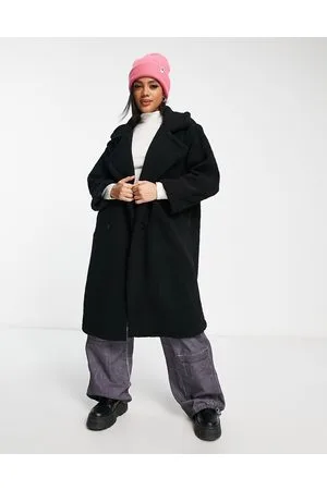 QED London Cappotto oversize taglio lungo