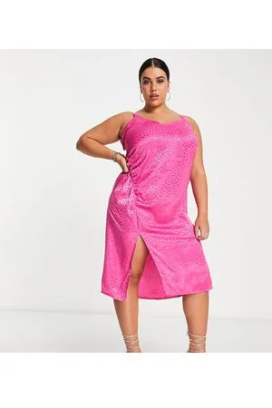 Simply Be Vestito sottoveste con arricciatura laterale
