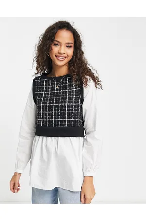 New Look Maglione 2 in 1 in bouclé