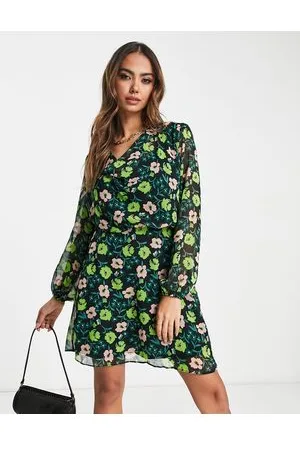 River Island Vestito corto con scollo ad anello