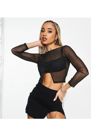 AsYou Top in rete con spacco sul davanti