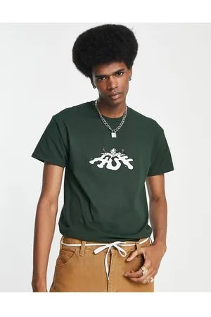 Huf T-shirt a maniche corte con stampa di pupazzo di neve