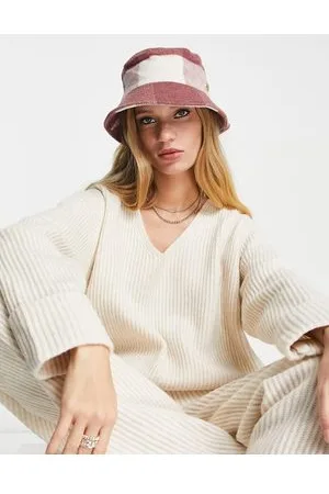 Elle Cappello da pescatore a quadri