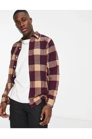 Hollister Camicia in flanella a quadri rossa