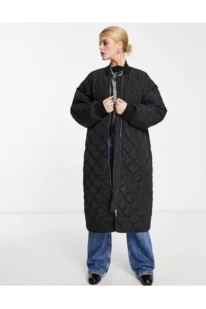 EDITED the label Cappotto trapuntato stile bomber lungo