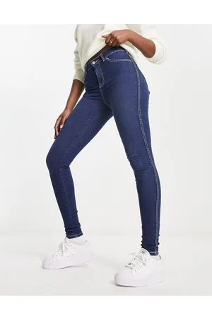 Dr Denim Plenty - Jeans skinny blu lavaggio scuro