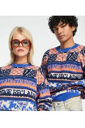 Reclaimed Unisex - Maglione con motivo Fair Isle