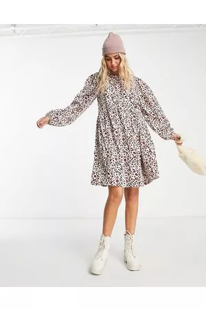 Pieces® Sabine - Vestito corto animalier