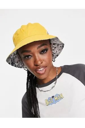 Guess Cappello da pescatore double-face giallo di Batman