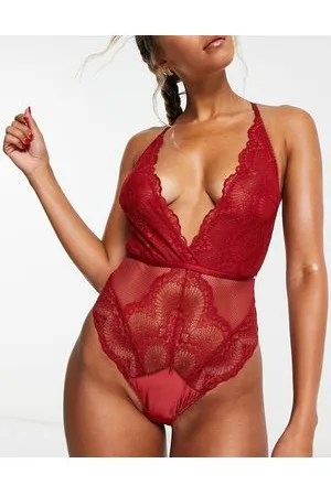 Dorina Jenner - Body in pizzo con scollo profondo