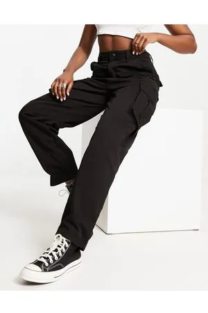 Dr Denim Bella - Pantaloni cargo neri