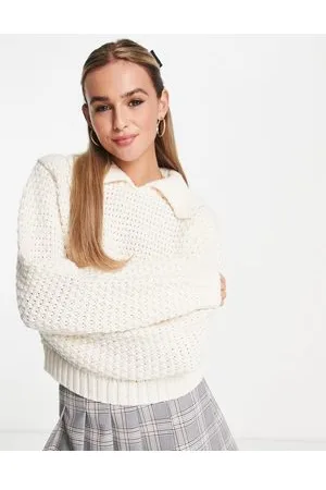 Monki Maglione con colletto alla Peter Pan