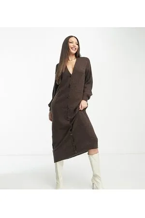 VERO MODA Vestito lungo con bottoni