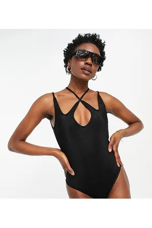 ASOS ASOS DESIGN Tall - Costume da bagno con laccetti multiposizione colore