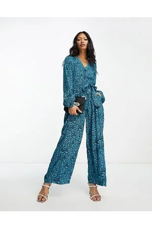Whistles Tuta jumpsuit a fondo ampio a fiorellini