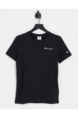 Champion T-shirt con logo piccolo nera