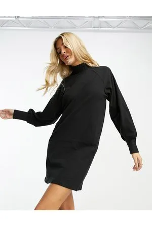 Pieces® Vestito in maglia accollato