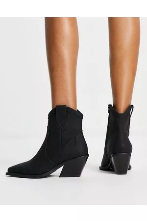 ASOS Rocket - Stivaletti neri stile western