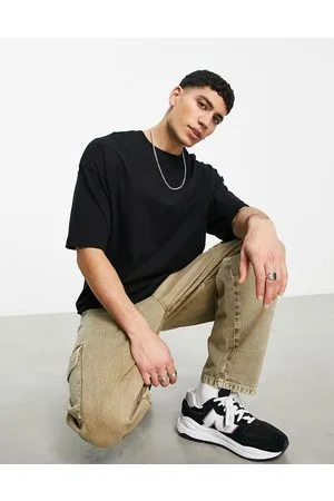 Bershka T-shirt oversize nera