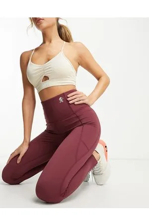 Gym King Dominate - Leggings rossi