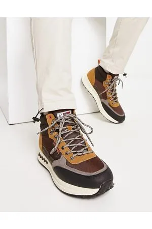 Napapijri Slate - Sneakers alte marroni