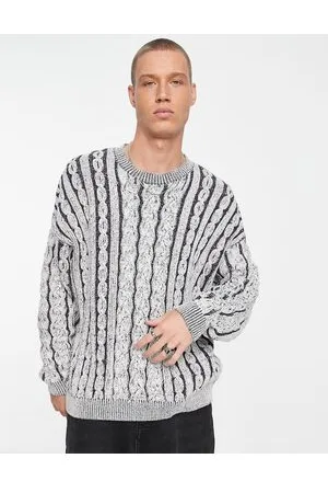ASOS Maglione a trecce oversize slavato