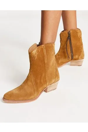 Free People New Frontier - Stivali stile western beige