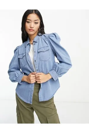 ONLY Camicia di jeans chiaro