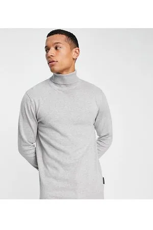 French Connection Tall - Maglione con collo alto chiaro