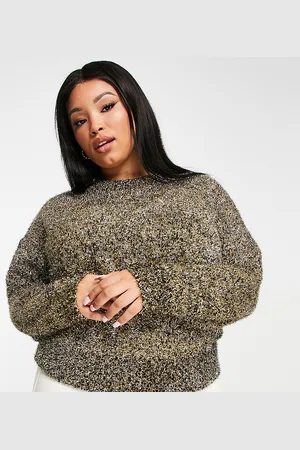 ASOS ASOS DESIGN Curve - Maglione in filato lamé