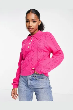 Urban Bliss Maglione con colletto stile polo