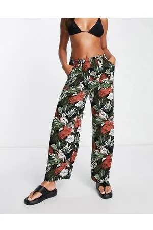 Volcom CoCo - Pantaloni da mare oversize con stampa tropicale