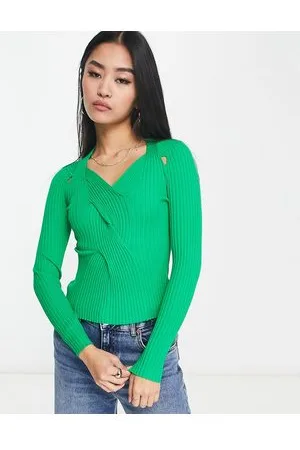 Urban Revivo Top in maglia con cut-out sulle spalle