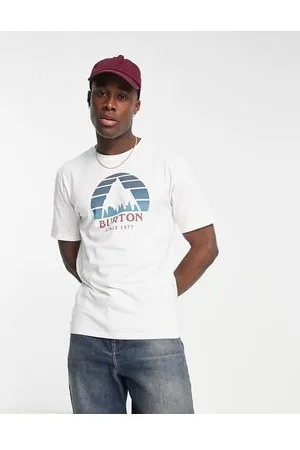 Burton Burton - Snow Underhill - T-shirt bianca a maniche corte