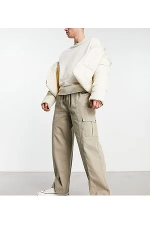 Reclaimed Pantaloni cargo color pietra