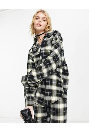 EDITED the label Camicia oversize a quadri in coordinato