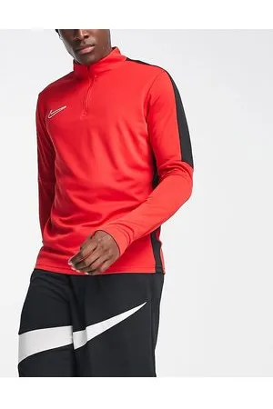 Nike Academy Dri-FIT - Top da allenamento con pannelli e zip corta